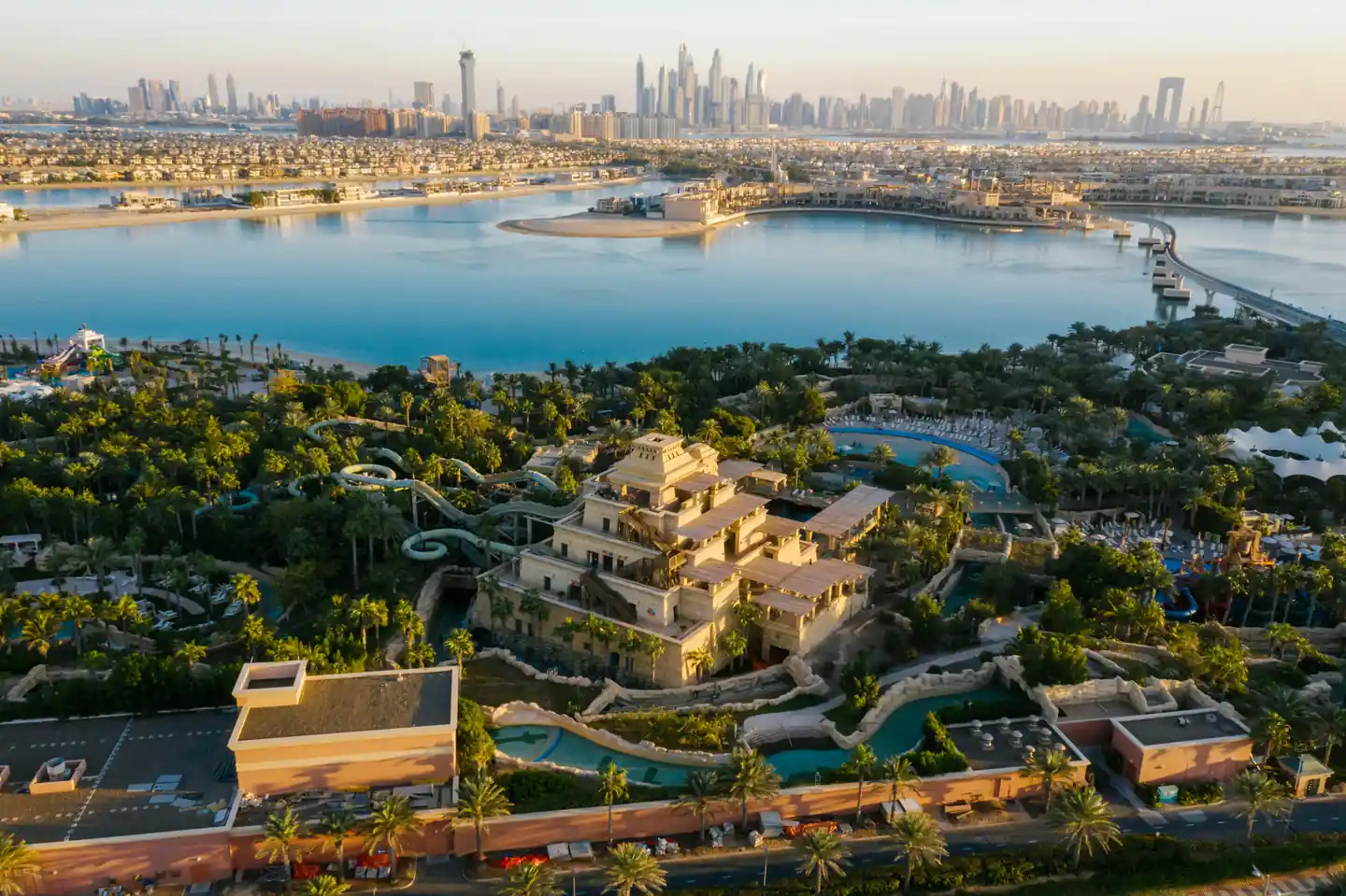 Dubai Atlantis Aquaventure in July