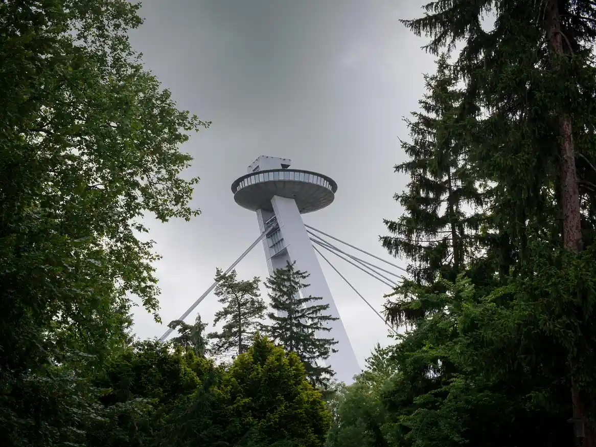 3. Visit the UFO Observation Deck - things to do in Bratislava