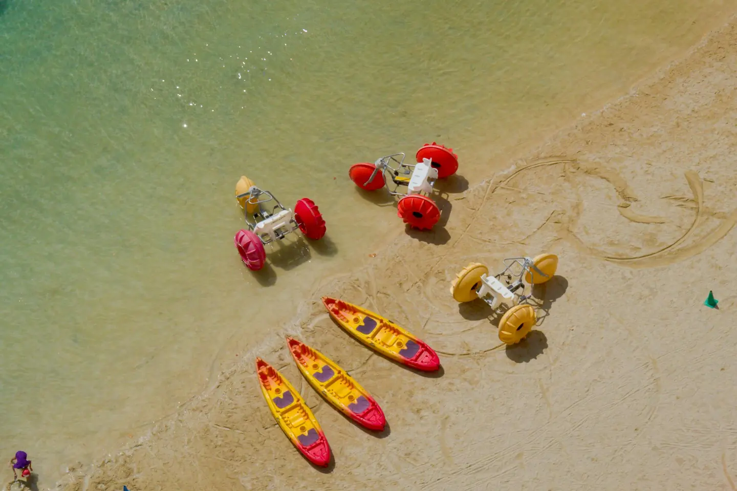 Beach Camping & Water Sports at Snoopy Island