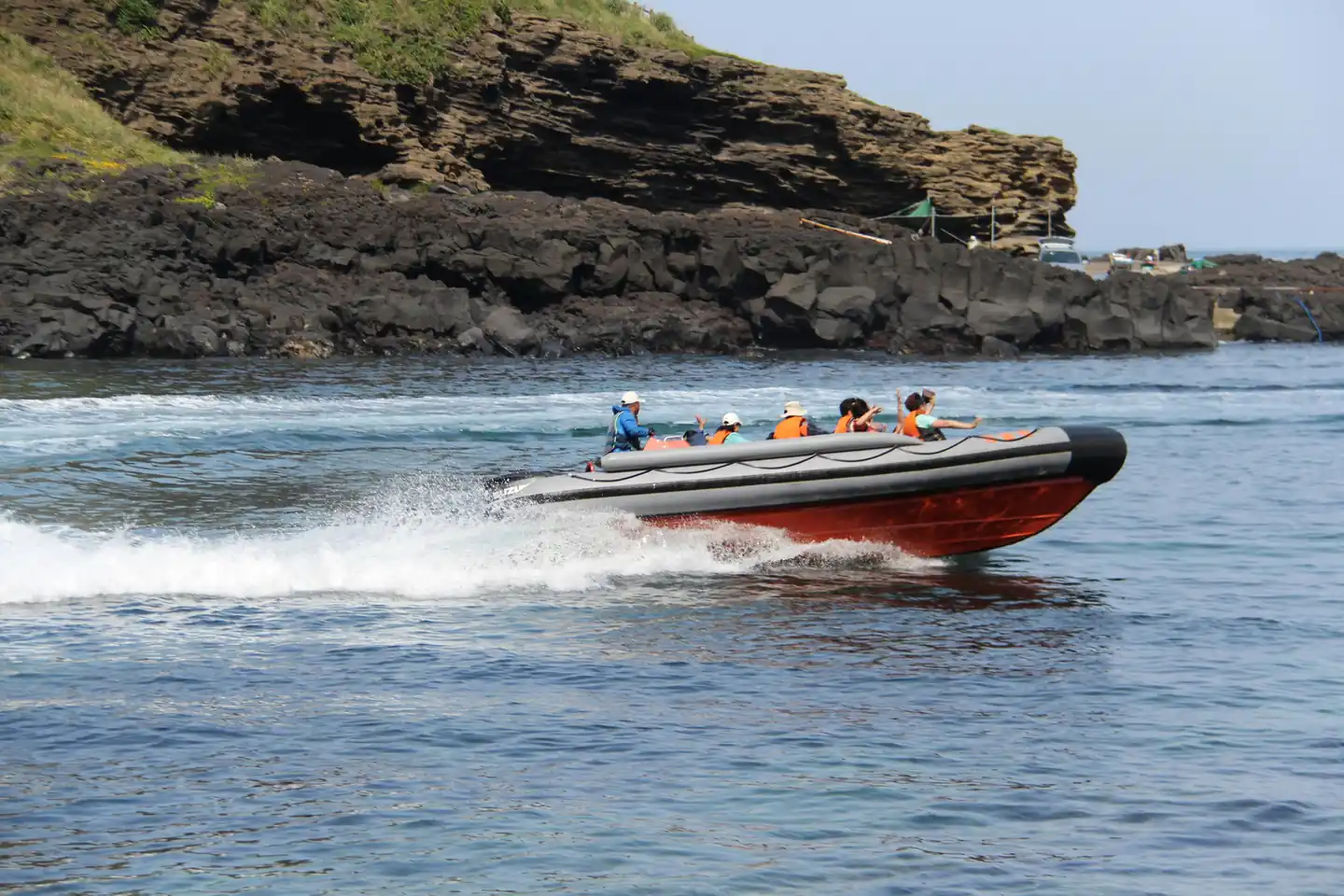Boat Tour Along the Coast