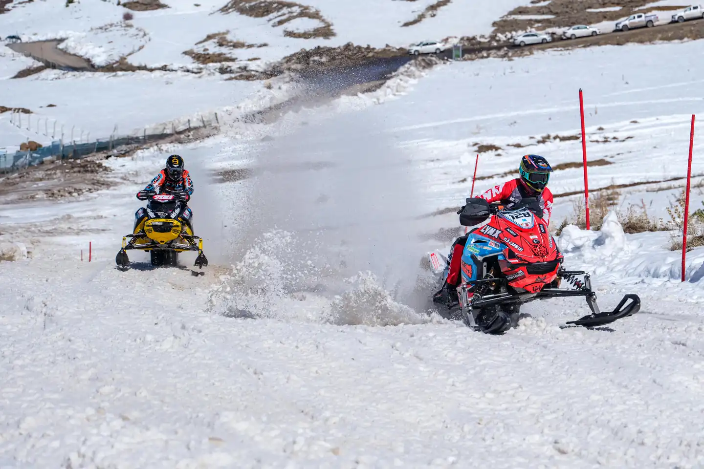 Off-Road Snowmobiling in Jackson Hole, Wyoming