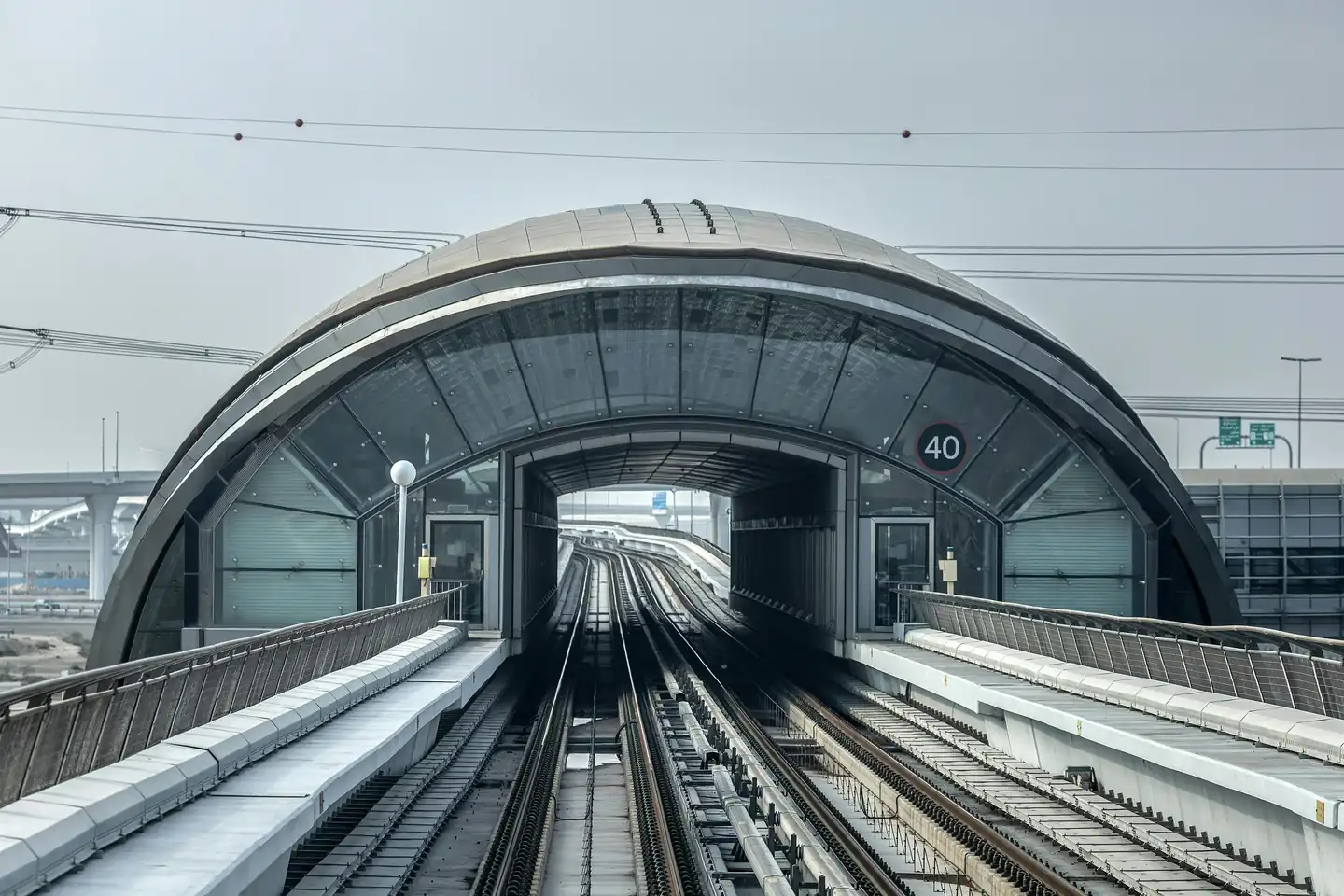 The Dubai Metro Blue Line is extending