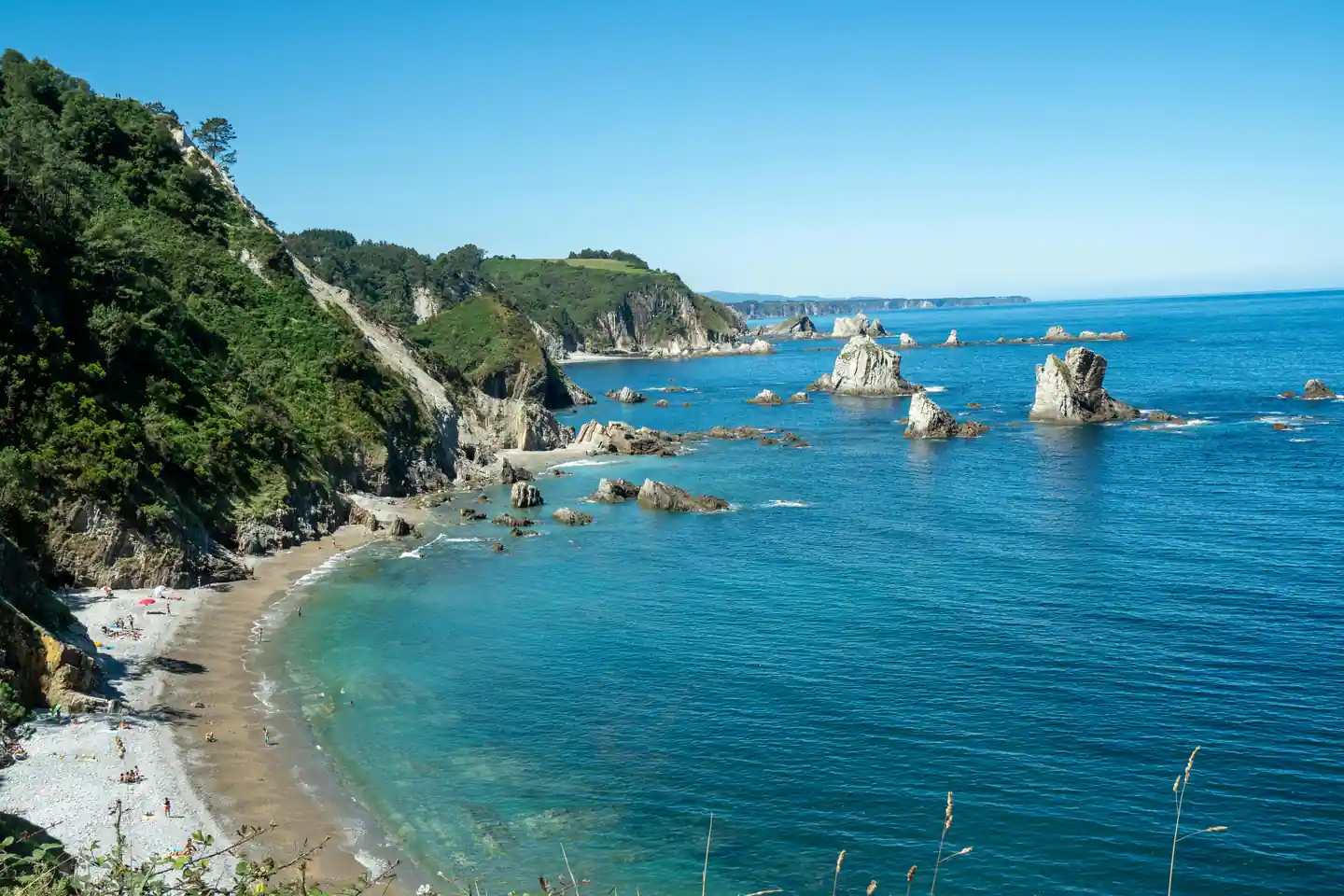 Playa de Gulpiyuri, Spain