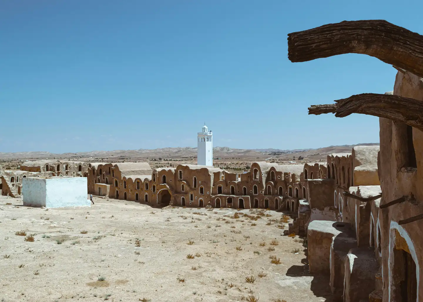 The Star Wars Village exists in Matmata.