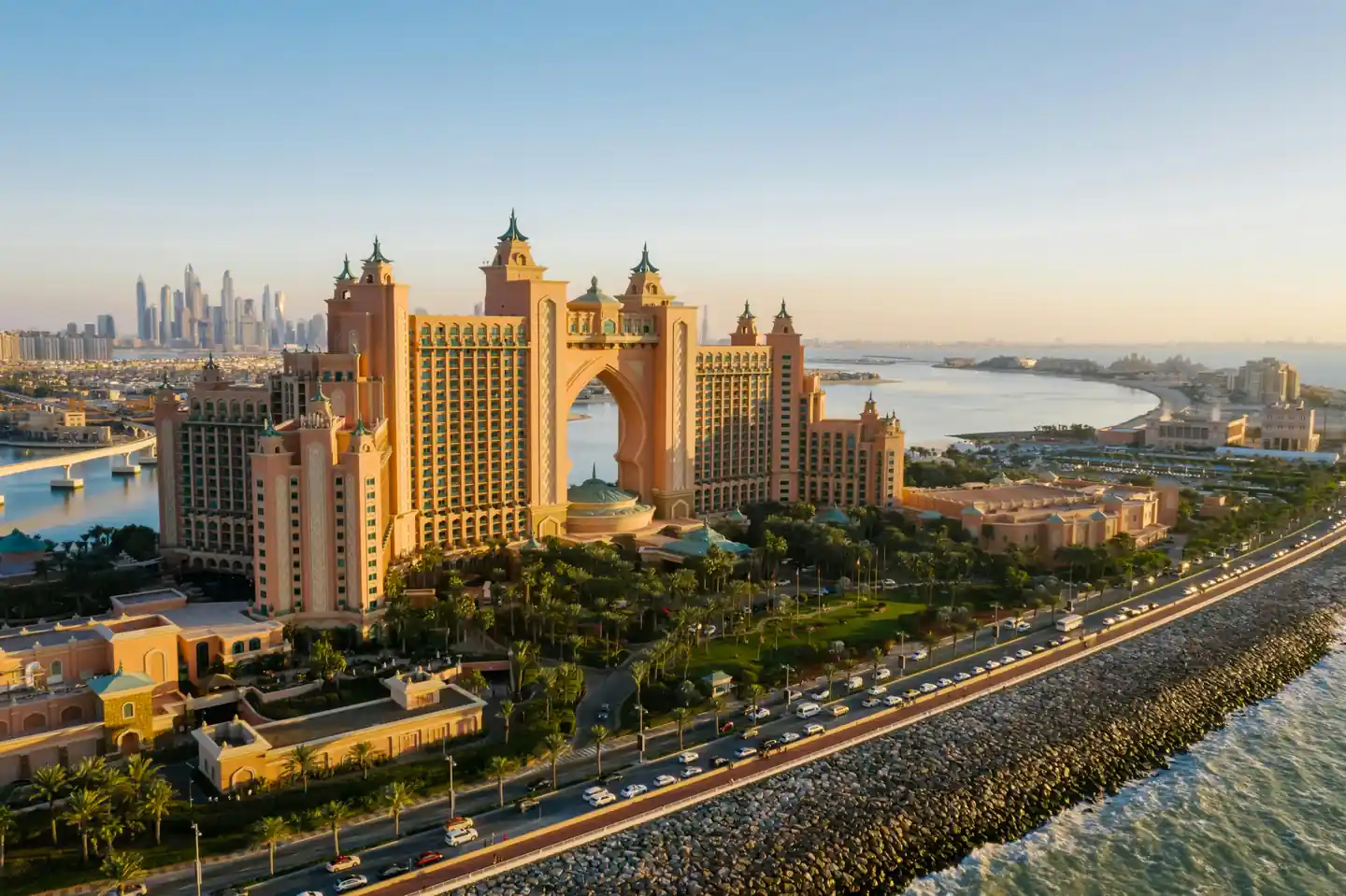 Dubai Atlantis Aquaventure in July