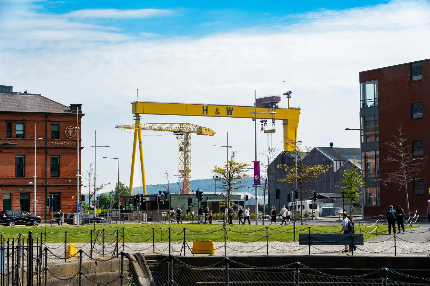 Relax at the Titanic Quarter