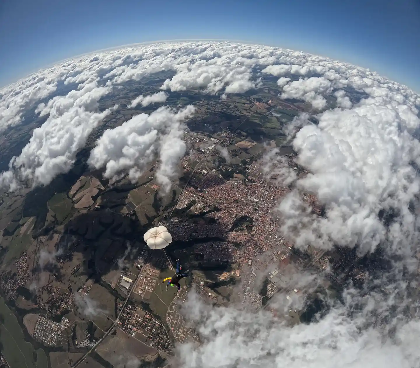 Skydiving Over the Florida Keys