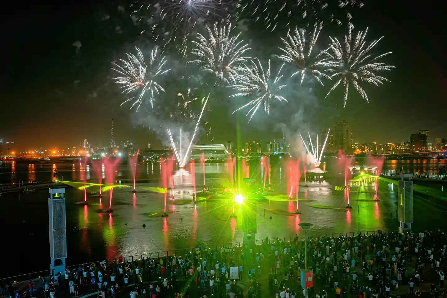 UAE National Day Fireworks in Dubai