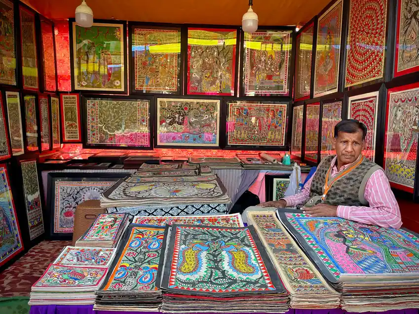 Madhubani Paintings from Bihar
