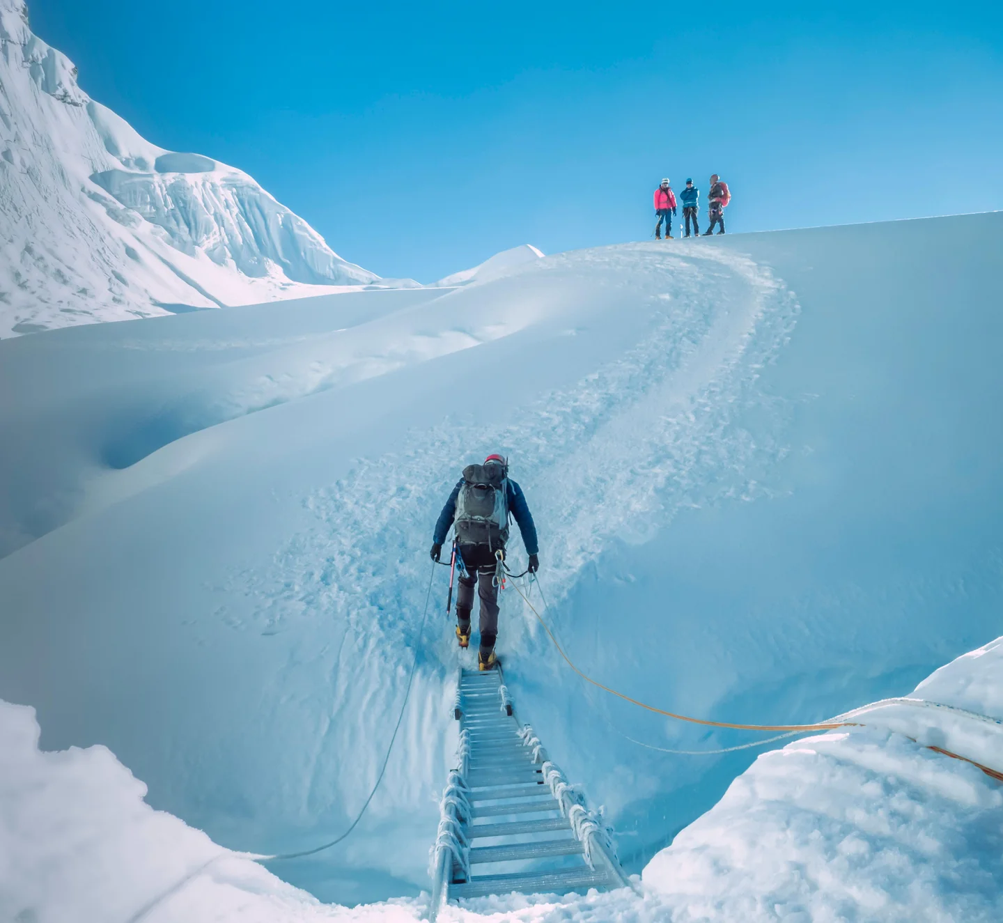 mountaineering in the himalayas