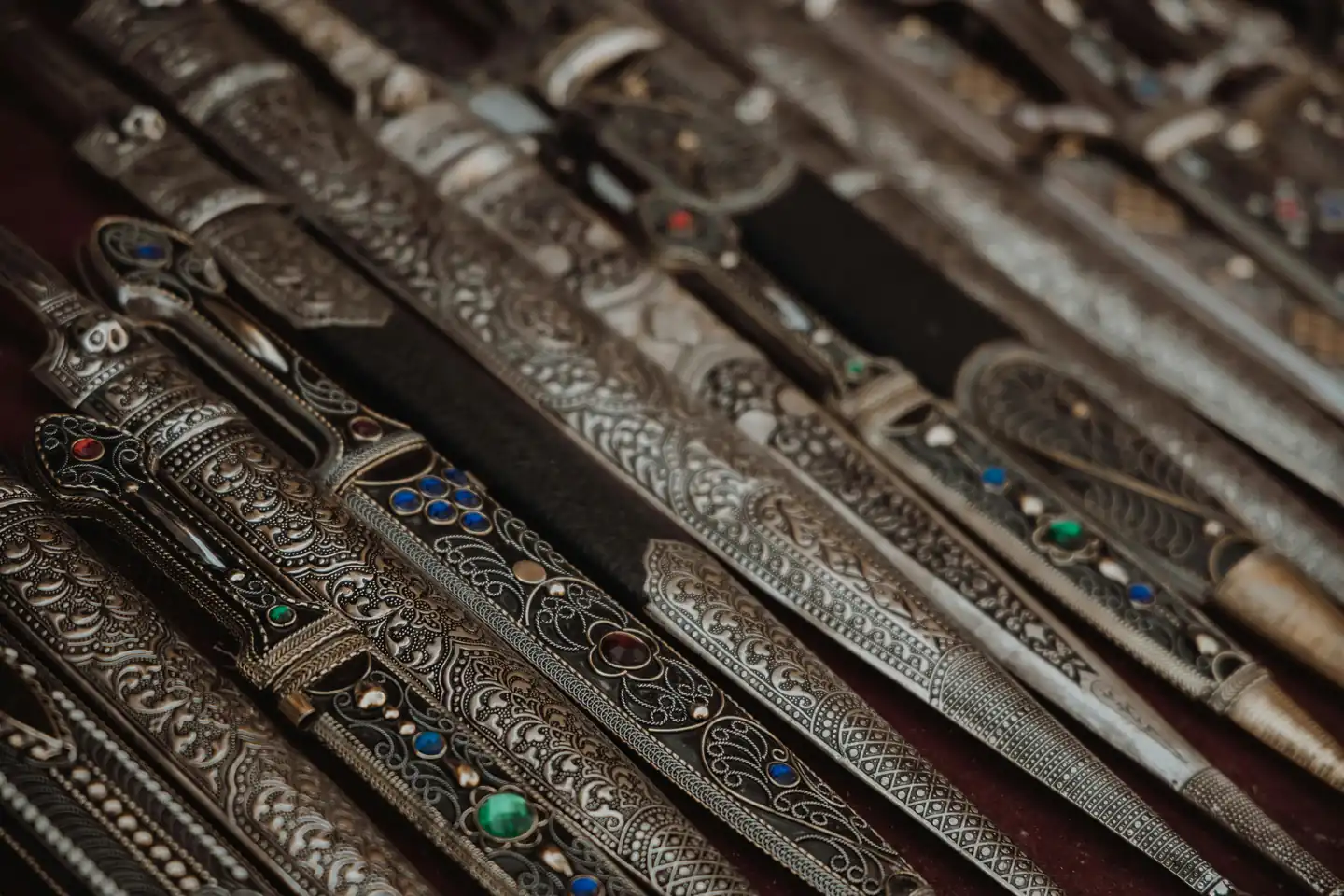 swords and decorative items
